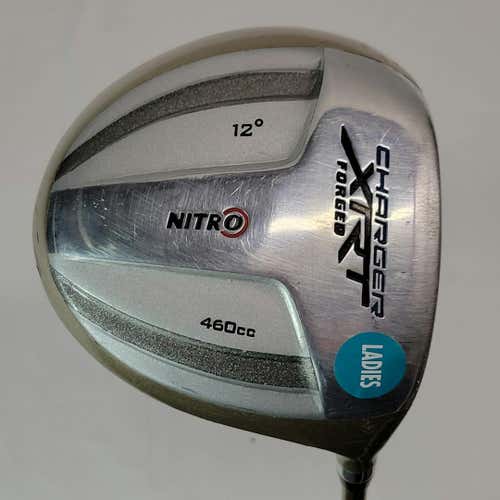 Used Nitro Charger Xrt Forged 12.0 Degree Ladies Flex Graphite Shaft Drivers