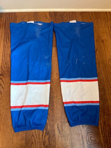Blue Senior 30” Hockey Socks