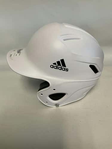 Used Adidas White One Size Baseball And Softball Helmets