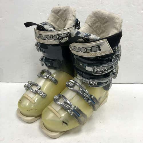 Used Lange Exclusive 80 235 Mp - J05.5 - W06.5 Women's Downhill Ski Boots