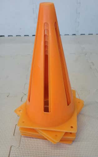 Used 7 Cone Pack Soccer Training Aids
