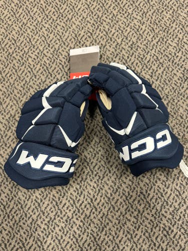 CCM Navy Jetspeed FT680 14” gloves