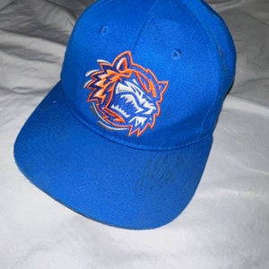 Bridgeport Sound Tigers signed hat