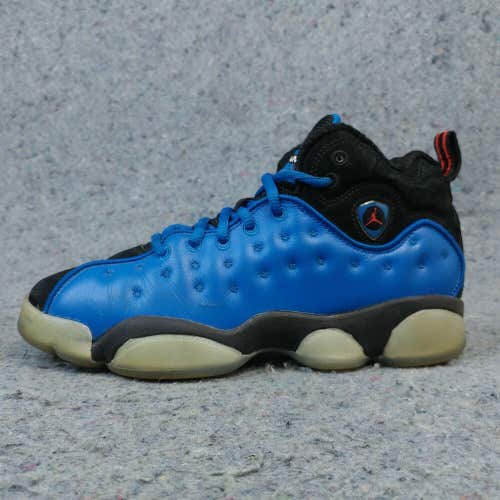 Nike Air Jordan Jumpman Team 2 Boys 5.5Y Shoes Blue Sneakers 861435-400