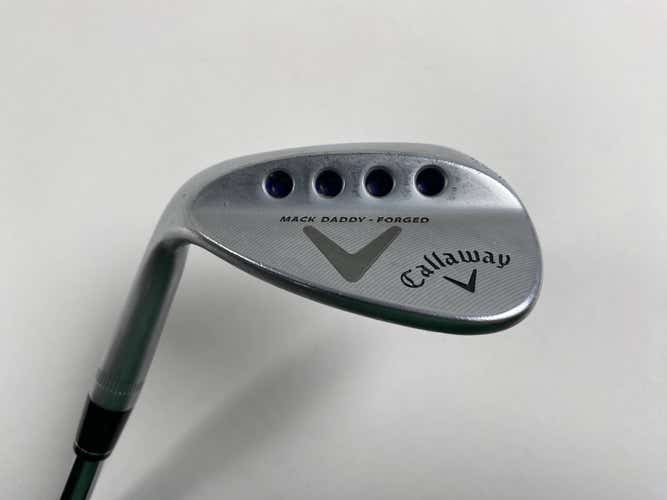Callaway Mack Daddy Forged Chrome 60* 8 True Temper DG S200 Tour Issue Wedge LH