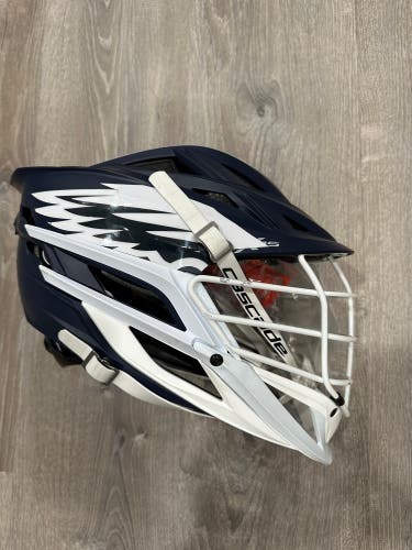 Cascade XRS Matte Navy Helmet w/ White Mask