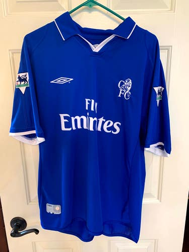 Premier League Chelsea FC #25 Gianfranco Zola Jersey