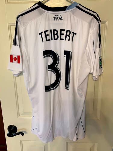 MLS Vancouver White Caps #31 Russell Teibert Jersey