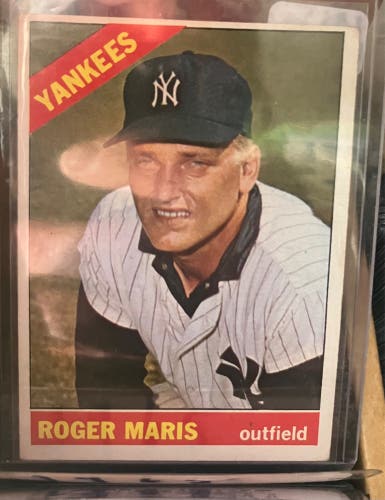 1966 Topps Roger Maris Card #365