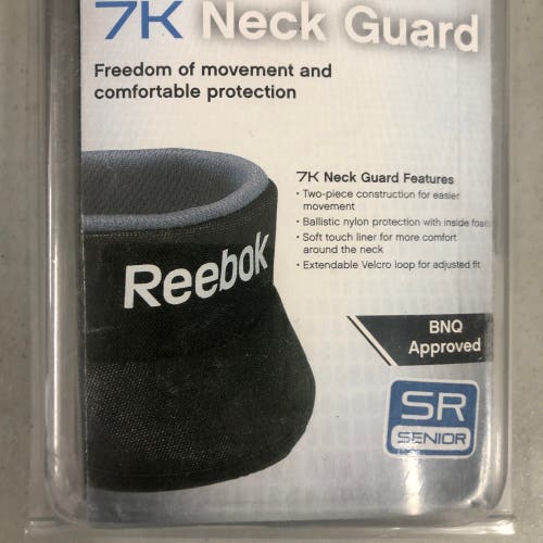 NEW Reebok 7K Senior Neck Guard