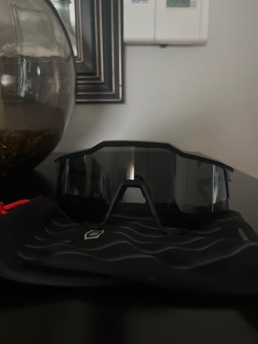 100% Black Baseball Sunglasses