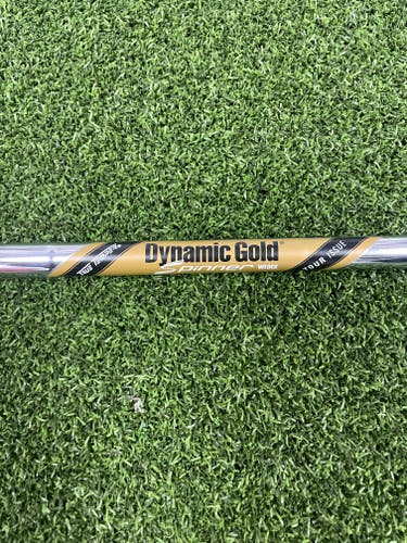Used Men's True Temper Dynamic Gold Spinner Tour Issue Wedge Shaft w/ Grip