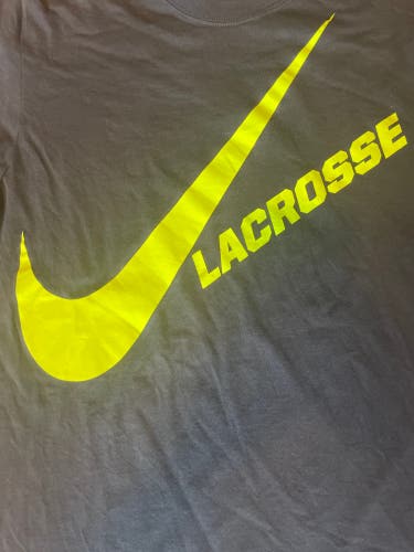 Black Nike Lacrosse Shirt