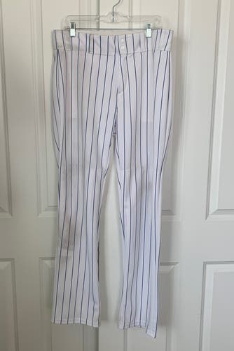 Alleson Baseball Pants Royal Blue Pinstripe Size XL