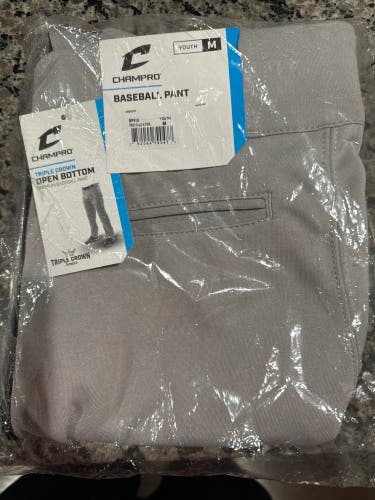 Gray New Medium Champro Game Pants