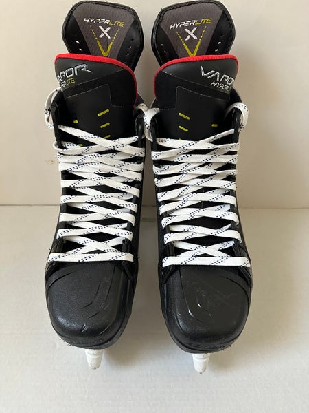 Used Senior Bauer Vapor Hyperlite Hockey Skates Size 10 Fit 1