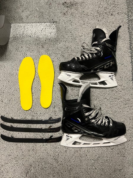 CCM RibCor 100k Pro Size 10 Regular Width Pro Stock Hockey Skates