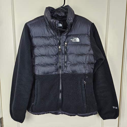The North Face Denali 550 Down Fleece Jacket Black Polartec Zip Women’s Size: M