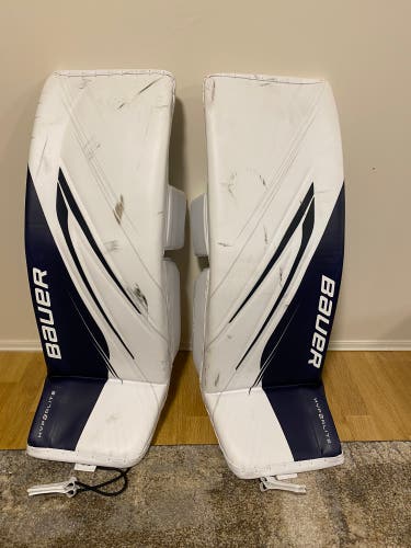 USED BAUER HYPE2LITE SR LARGE 35+1 WHITE/NAVY