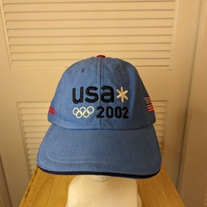 Vintage USA 2002 Olympics Strapback Hat Roots