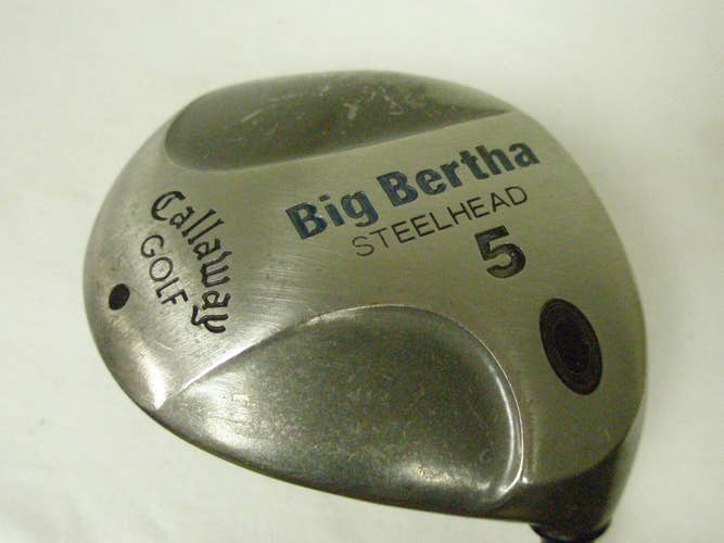 Callaway Big Bertha Steelhead 5 wood (Steel Uniflex) 5w Fairway Golf Club