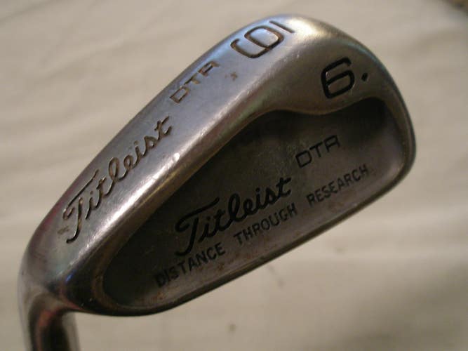 Titleist DTR 6 Iron (Steel True Temper Regular, LEFT) LH 6i Golf Club