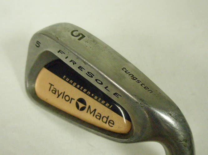 Taylor Made Firesole 5 iron (Steel Rifle Stiff) 5i Golf Club s-90