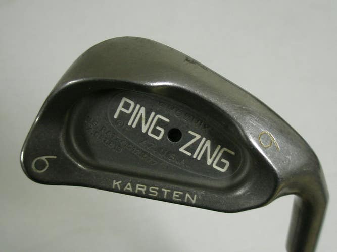 Ping Zing 6 iron Black Dot (Steel KT-M Stiff) 6i Golf Club