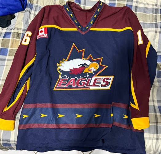 Eagles Hockey Jersey Adult Xl Stitched 16
