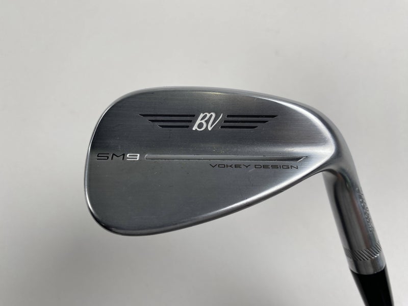 Titleist Vokey SM9 Tour Chrome Wedge 48* 10 Bounce F-Grind Wedge Steel Mens RH