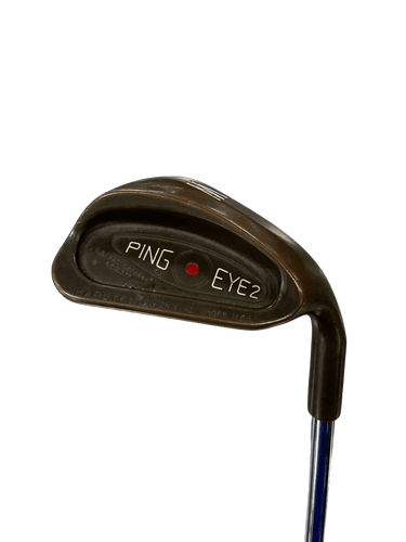 Used Ping Ping Eye 2 Beryllium Copper Red Dot Pitching Wedge Regular Flex Steel Shaft Wedges