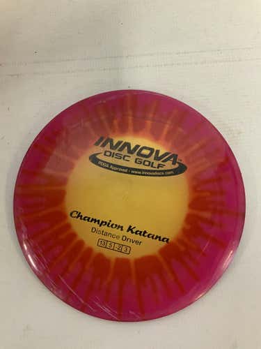 Used Innova Champion Katana Disc Golf Drivers