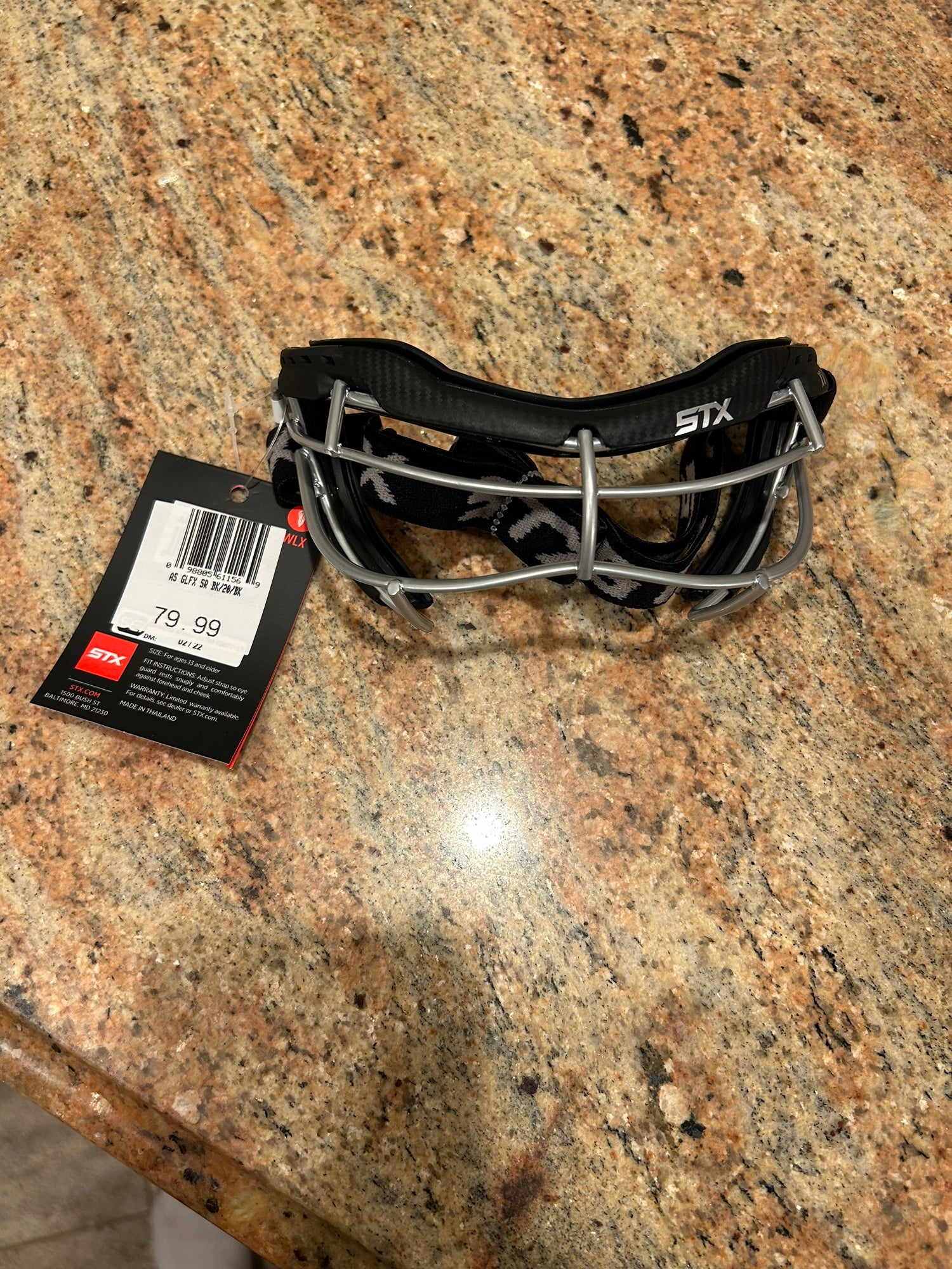 STX Damen 4sight+ S Lacrosse Brille | SEI-zertifiziert Für 2020 Regeln | Für Jugendliche & Anfänger | 1er Pack