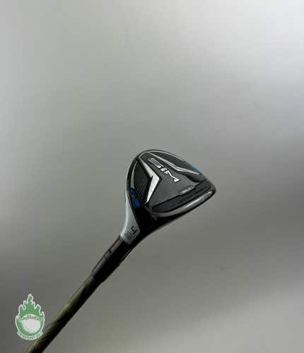 Used TaylorMade Sim Max 4 Hybrid 22* Paderson HUT20 Regular Flex Graphite Golf