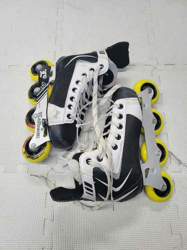 Used Alkali Rpd Adj 2-5 Adjustable Roller Hockey Skates