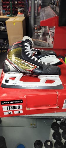 Used Senior CCM FT460 Hockey Goalie Skates 10