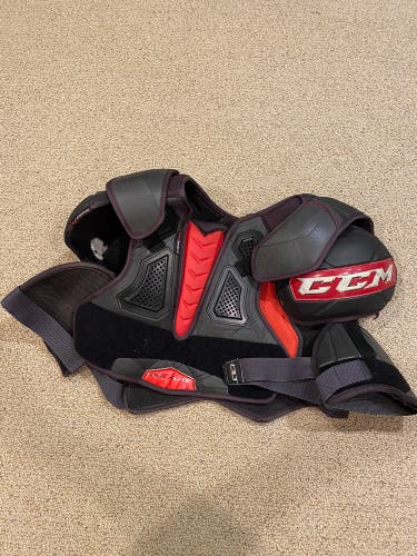 Used Medium CCM QuickLite Shoulder Pads