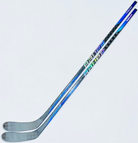 New 2 Pack Custom Blue Bauer Nexus SYNC (2S Pro Build) Hockey Stick-RH-P28-77 Flex