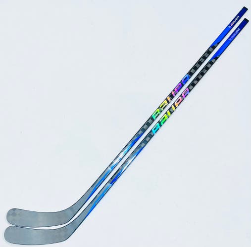 New 2 Pack Custom Blue Bauer Nexus SYNC (2N Pro XL Build) Hockey Stick-RH-82 Flex-P92-Grip