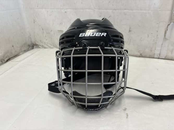 Used Bauer Ims 5.0 S Sm 52-57cm Hockey Helmet W Cage Hecc Certified Through 2028