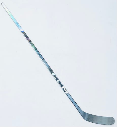 New Custom Silver CCM Jetspeed FT6 Pro Hockey Stick-LH-P46M-85 Flex-Grip