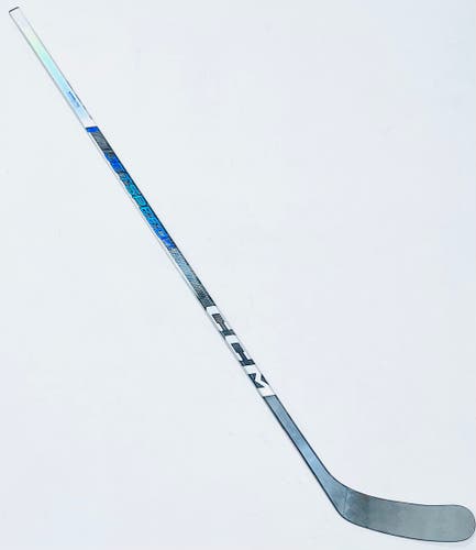 New Custom Blue CCM Jetspeed FT6 Pro Hockey Stick-LH-80 Flex-P90M-Grip W/ Corner Tactile