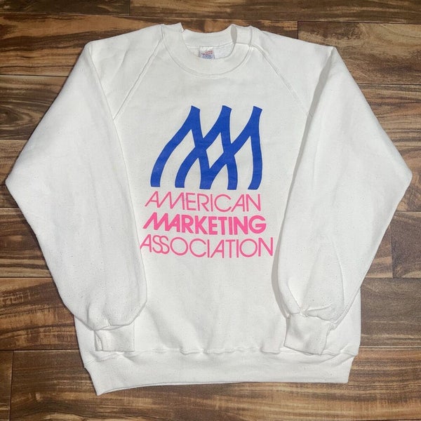 Vintage American Marketing Association AMA Crewneck Sweatshirt Size Large RARE