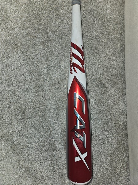 Used 2023 Marucci CAT X USSSA Certified Bat (-10) Alloy 19 oz 29"
