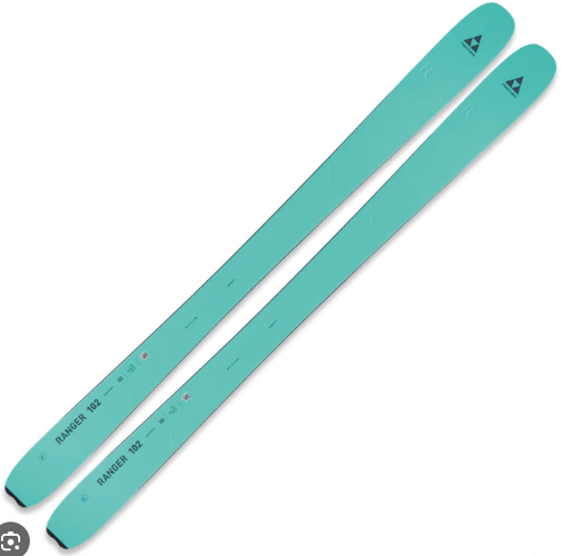 New Fischer 155 cm Ranger 102 22/23 Skis Without Bindings