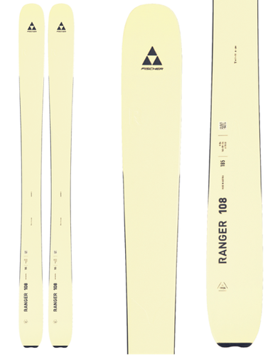 New Fischer 192 cm Ranger 108 22/23 Skis Without Bindings