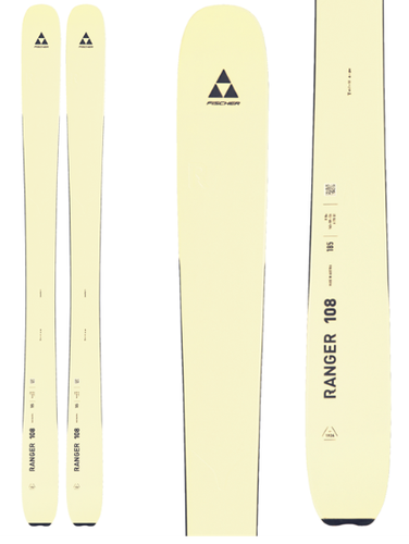 New Fischer 178 cm Ranger 108 22/23 Skis Without Bindings