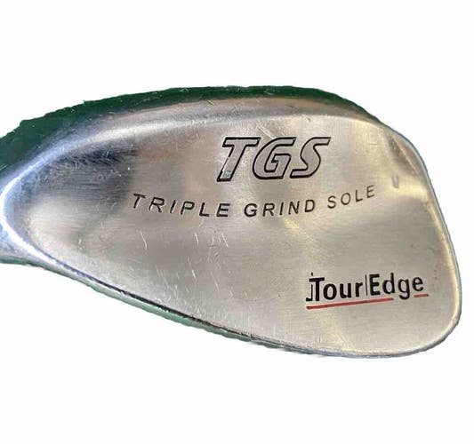 Tour Edge TGS Triple Grind Sole Gap Wedge 52* Stiff Steel 35" Left-Handed Men LH