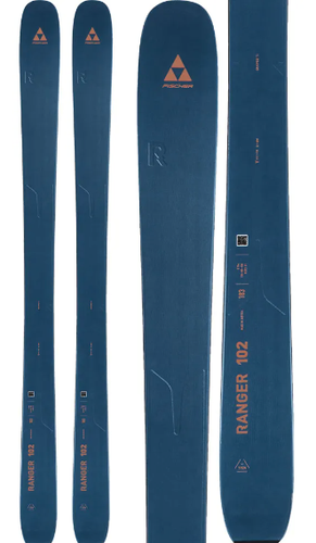 New Fischer 176 cm Ranger 102 23/24 Skis Without Bindings