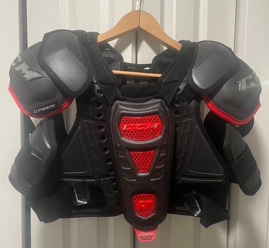 CCM U+ CL Crazy Light Shoulder Pads RARE